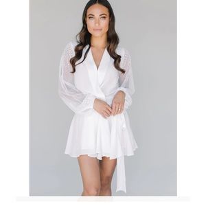 ALANNA ROBE- WHITE